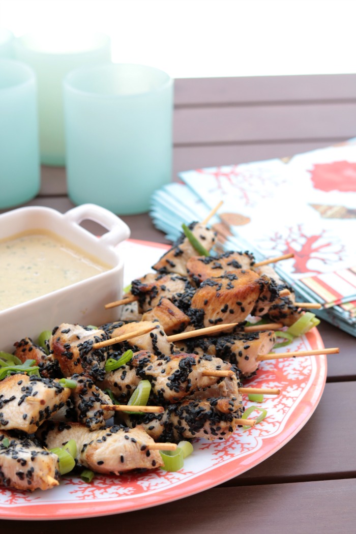 Sesame-Chicken-Skewers-with-Herb-Tahini-Dipping-Sauce-AnAppealingPlan-@KraylFunch-27-700x
